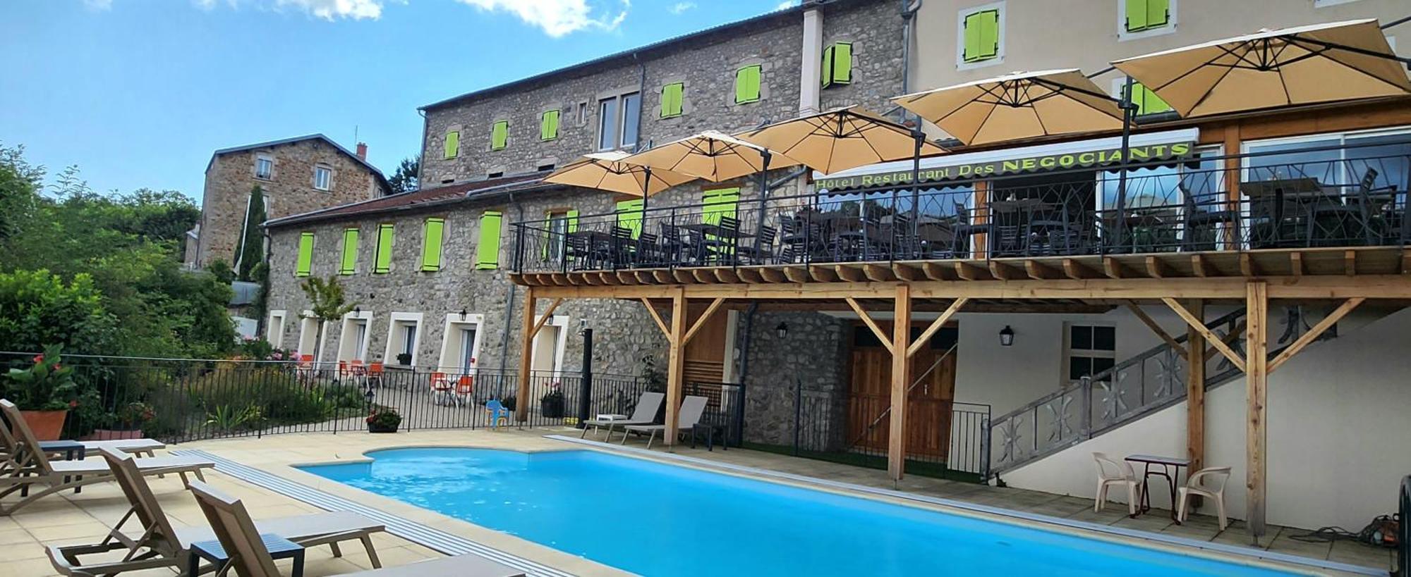 Hotel Des Negociants Lamastre Exterior photo